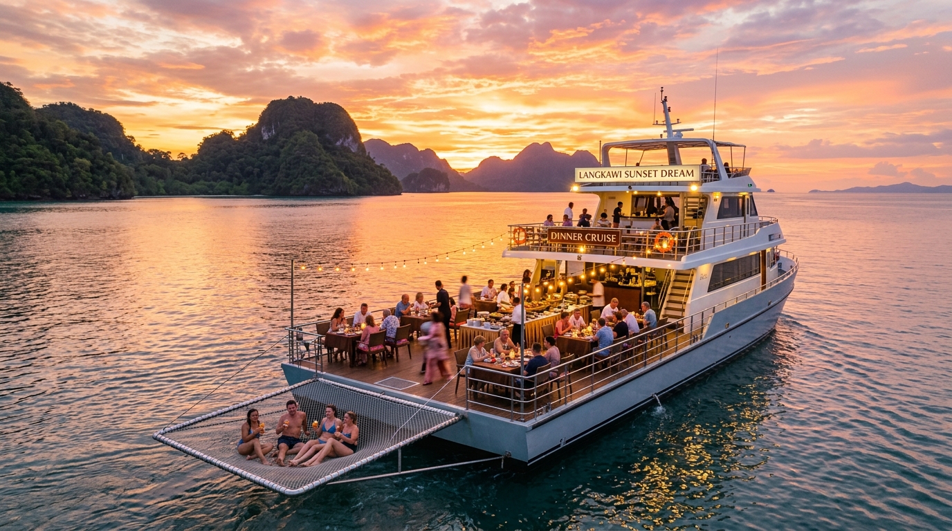 Sunset Dinner Cruise in Langkawi